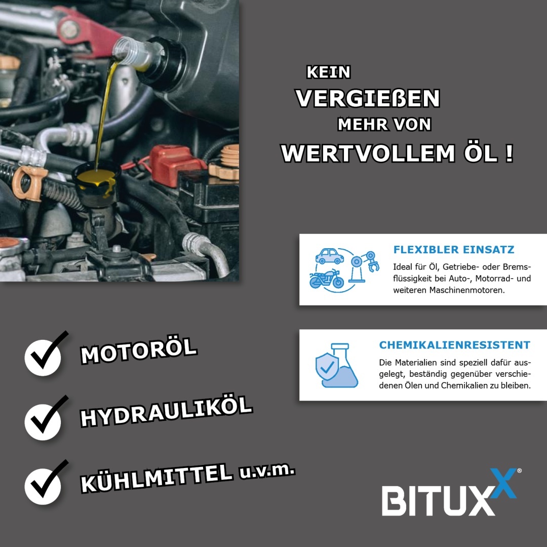 Bituxx ruční plnicí / přelévací pumpička 0,2 l Robustní konstrukce M19586